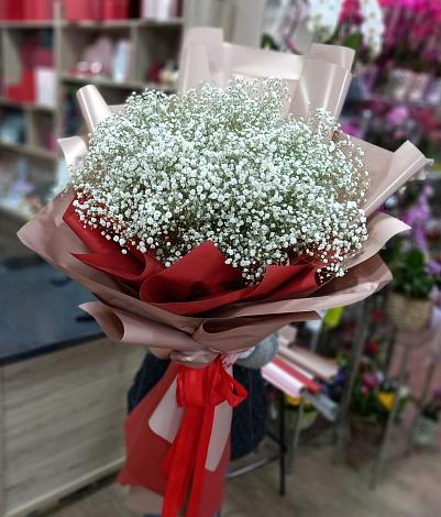 Букет цветов из: Гипсофила в Синегорском