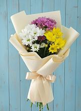 Букет цветов из:  Хризантемы #REPLACE_PRED# Синегорском