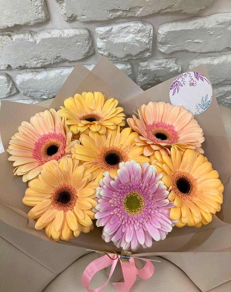 Букет цветов из: Герберы в Синегорском