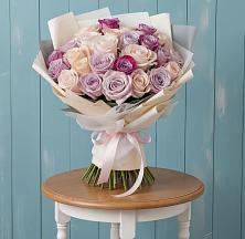 Букет цветов из:  Розы #REPLACE_PRED# Синегорском