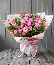 Букет Розовый кустик в Синегорском