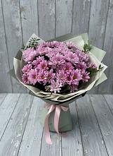 Букет цветов из:  Хризантемы #REPLACE_PRED# Синегорском