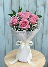 Букет цветов из:  Розы в Синегорском
