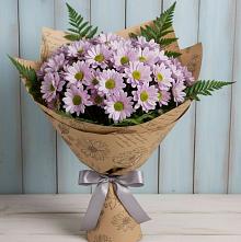 Букет цветов из:  Хризантемы в Синегорском