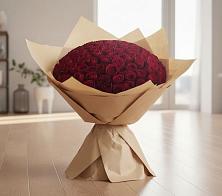 Букет 101 Красная роза #REPLACE_PRED# Синегорском