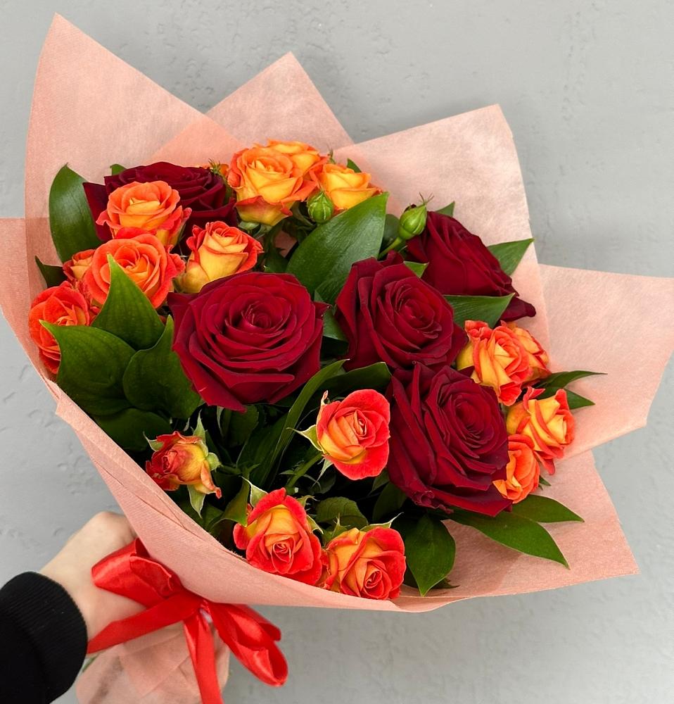 Букет Любовь и восторг в Синегорском