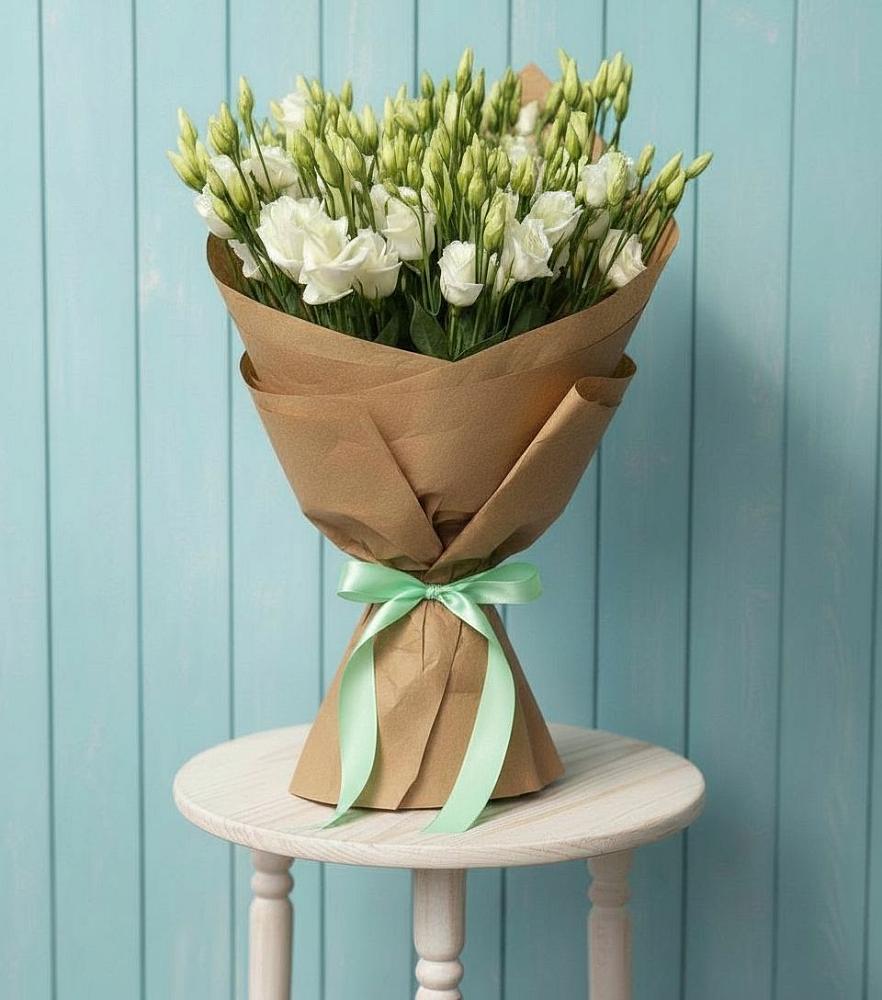 Букет цветов из: Лизиантусы в Синегорском