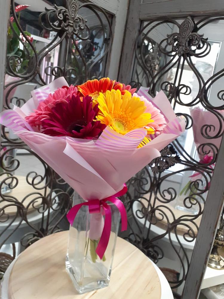 Букет цветов из: Герберы в Синегорском