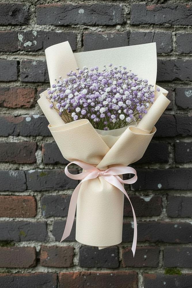 Букет цветов из: Гипсофила в Синегорском