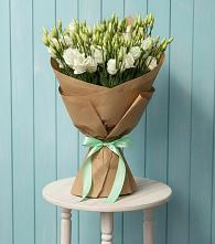 Букет цветов из:  Лизиантусы в Синегорском