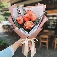 Букет цветов из:  Розы в Синегорском