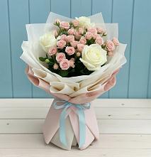 Букет цветов из:  Розы в Синегорском