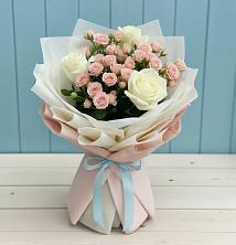Букет цветов из:  Розы в Синегорском