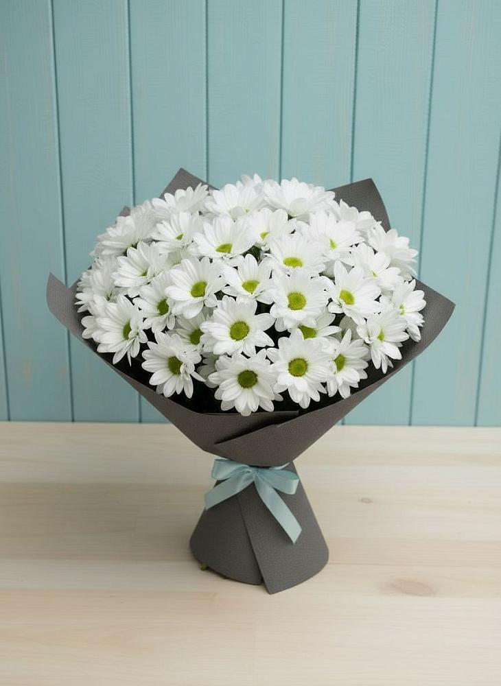 Букет цветов из: Хризантемы в Синегорском