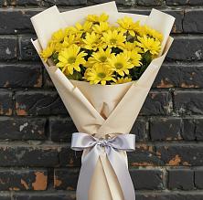 Букет цветов из:  Хризантемы #REPLACE_PRED# Синегорском