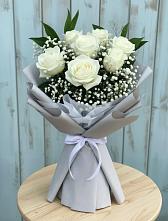 Букет цветов из:  Розы #REPLACE_PRED# Синегорском