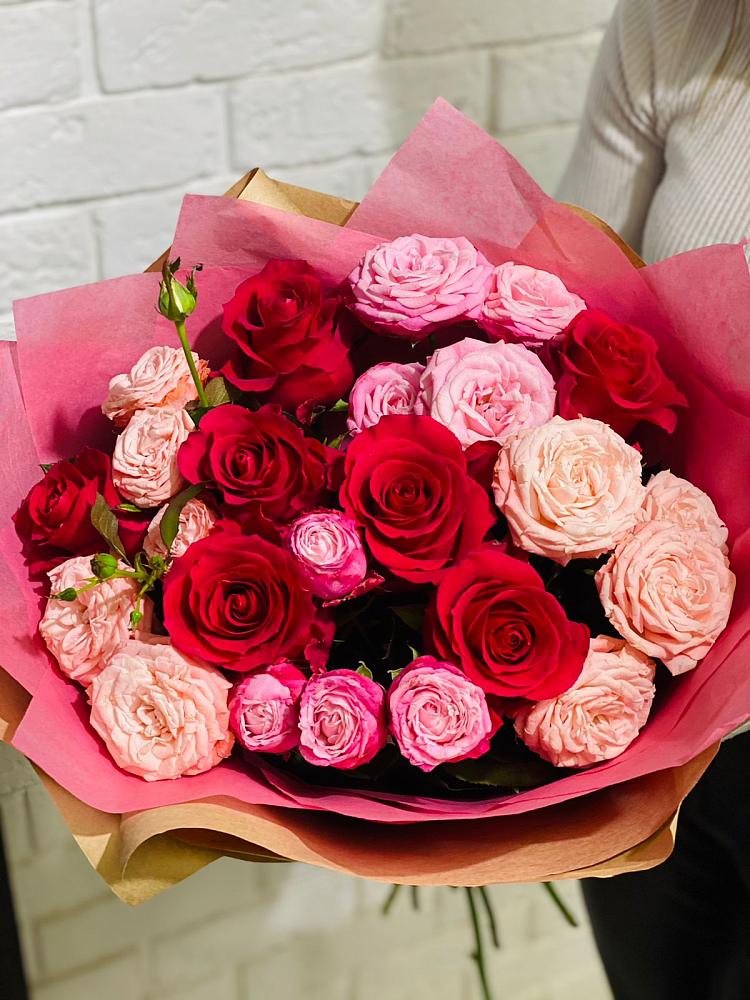 Букет цветов из: Розы в Синегорском