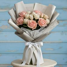 Букет цветов из:  Розы в Синегорском