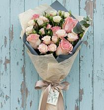 Букет цветов из:  Розы в Синегорском