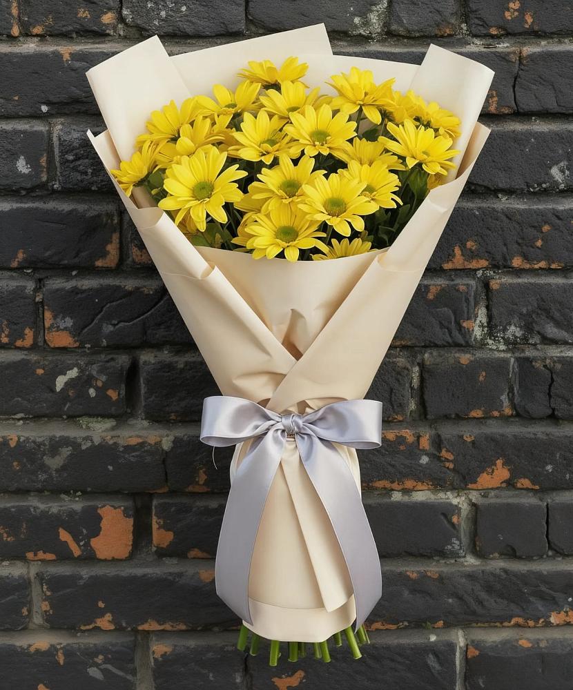 Букет цветов из: Хризантемы в Синегорском
