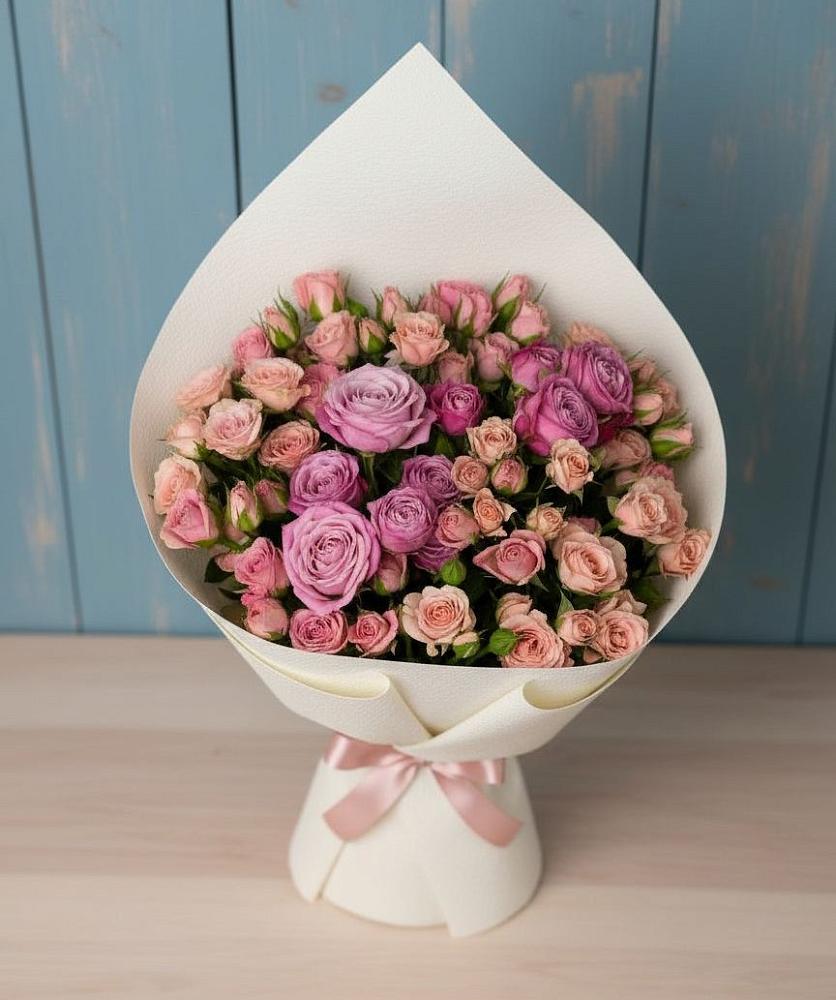 Букет цветов из: Розы в Синегорском