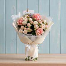 Букет цветов из:  Розы #REPLACE_PRED# Синегорском