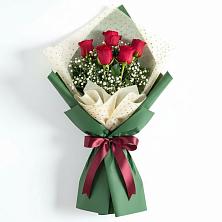 Букет цветов из:  Розы в Синегорском