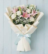 Букет цветов из:  Лилии в Синегорском