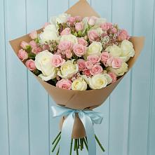 Букет цветов из:  Розы в Синегорском